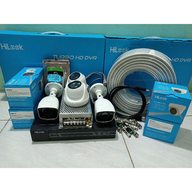 paket cctv hilook 2mp 4ch