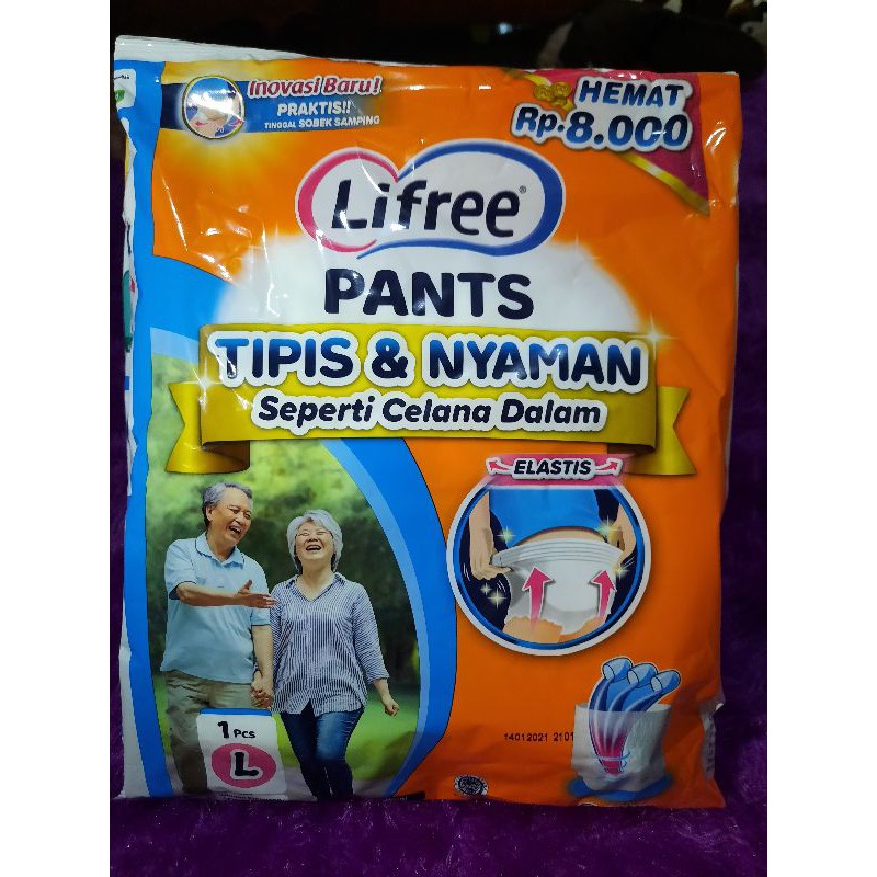 LIFREE PANTS Popok Celana Dewasa Ukuran L