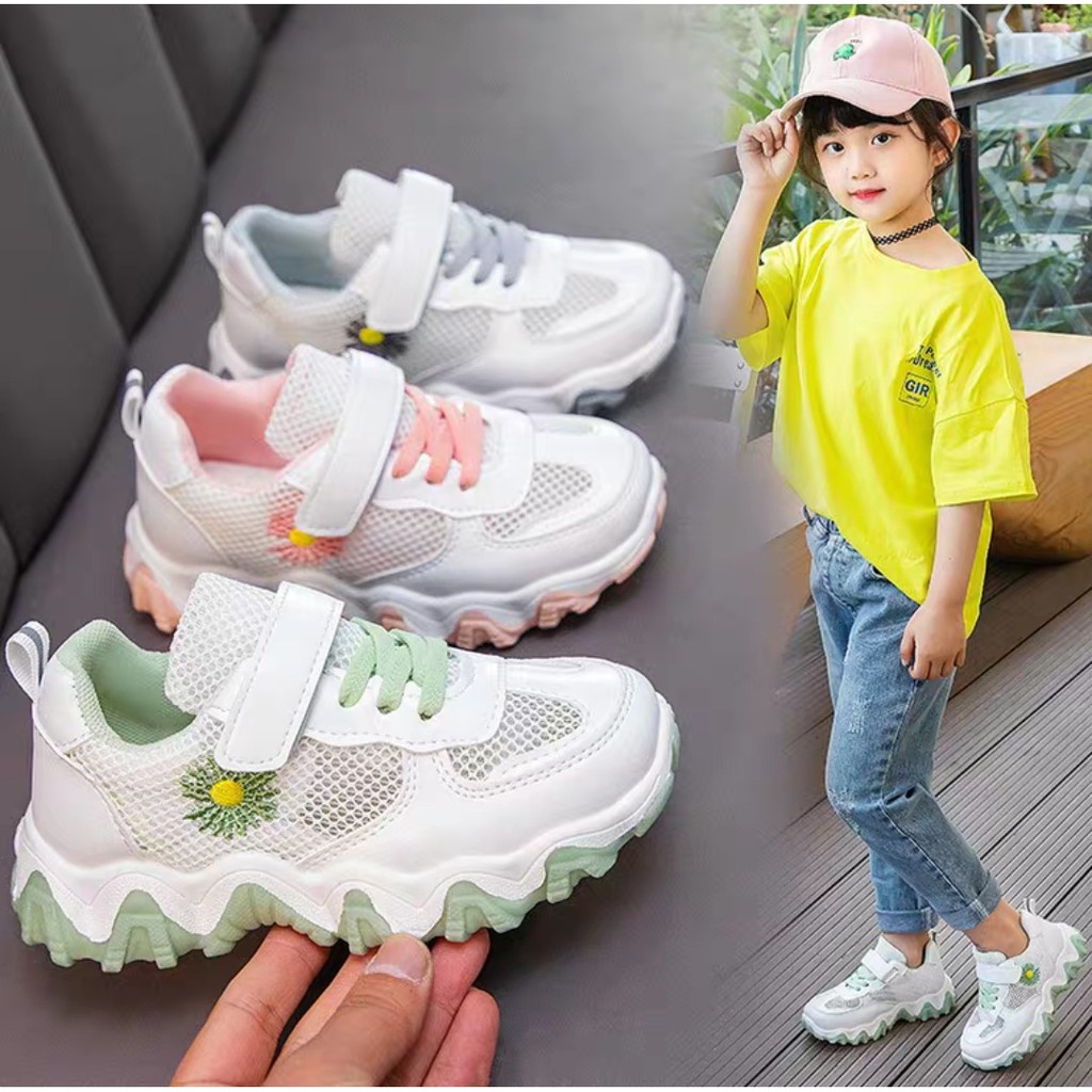 JS FASHION - SNEAKERS ANAK BUNGA DAISY AS134