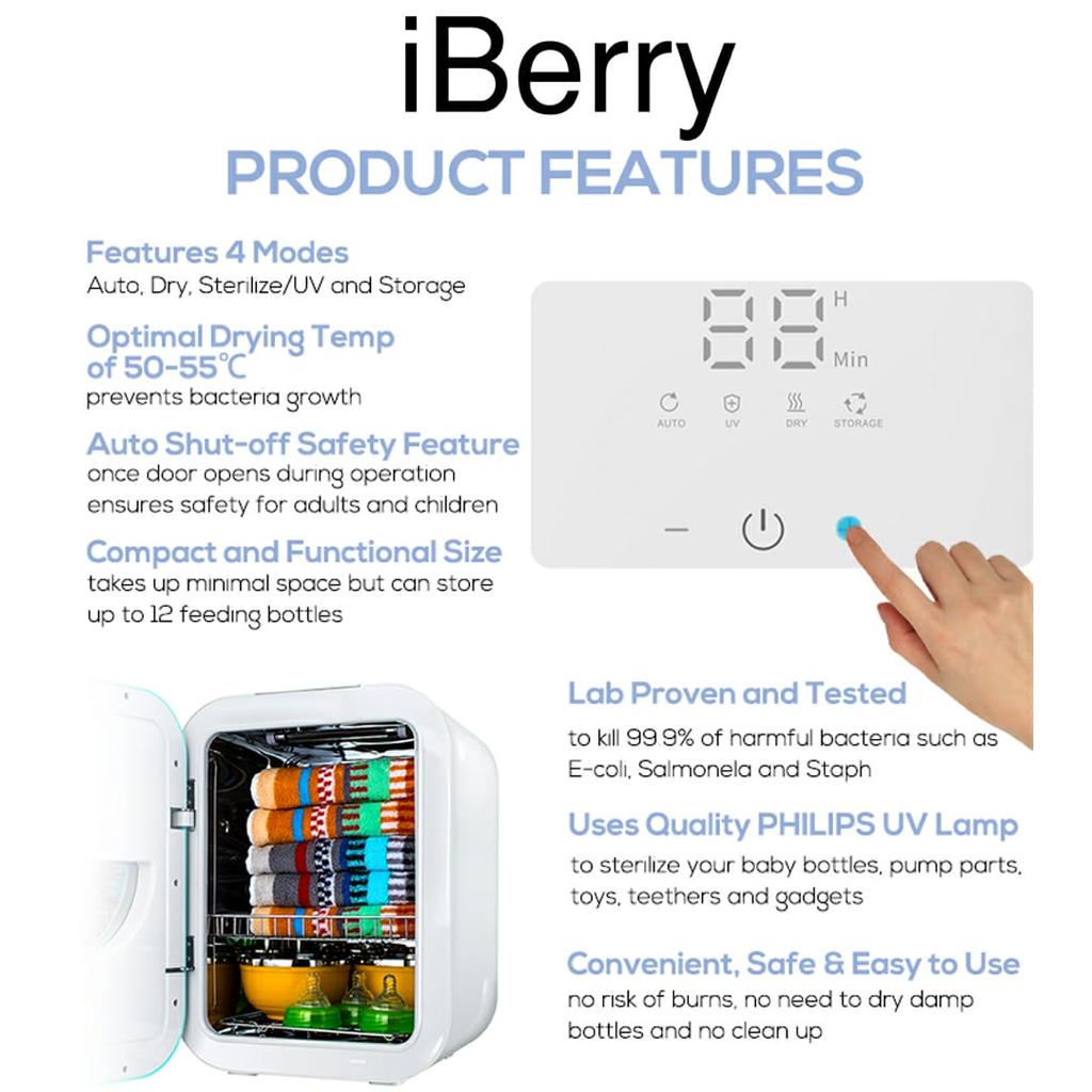 iBerry UV Sterilizer With Dryer