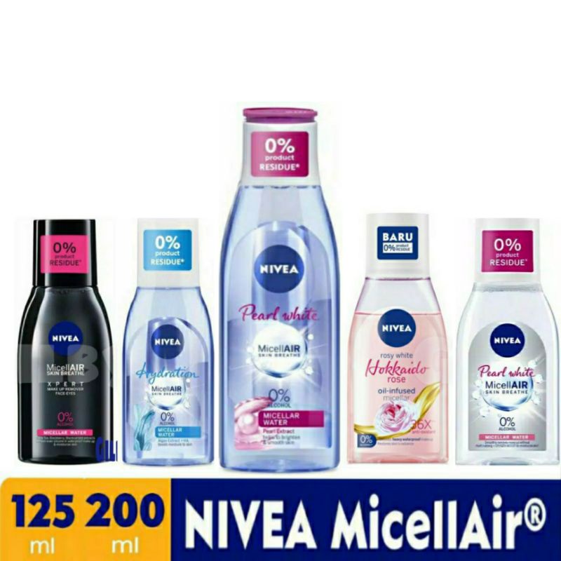 Nivea Micellar Hokkaido Rose / Skin Breathe Xpert - 125ml