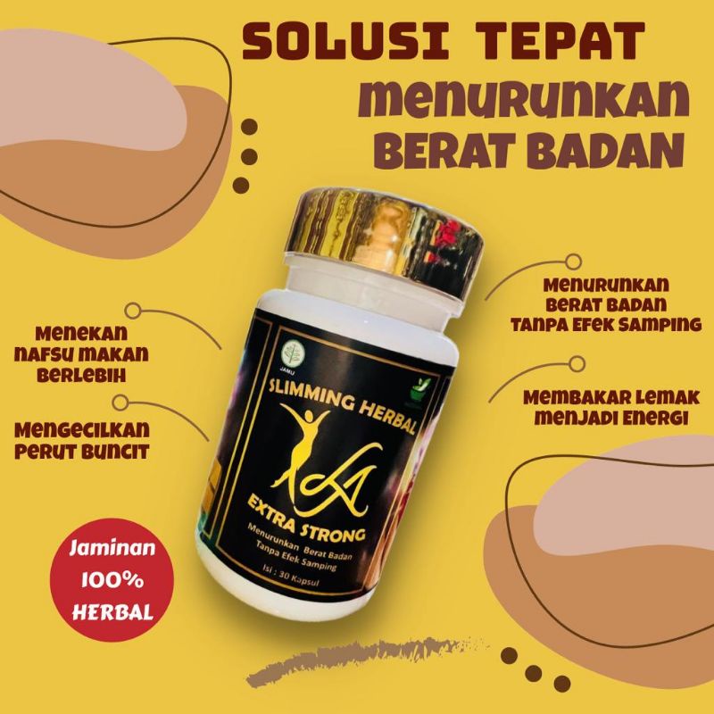PROMO OBAT  DIET HERBAL AMPUH L.A SLIMMING PENURUN BERAT BADAN PRIA WANITA SUPLEMEN KURUS PELANGSING