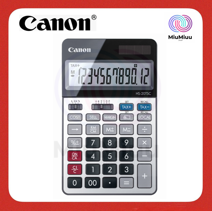 

Calculator Canon TS-1200TSC Kalkulator