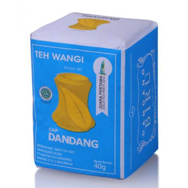 

DANDANG TEH TUBRUK 40G BIRU/MERAH