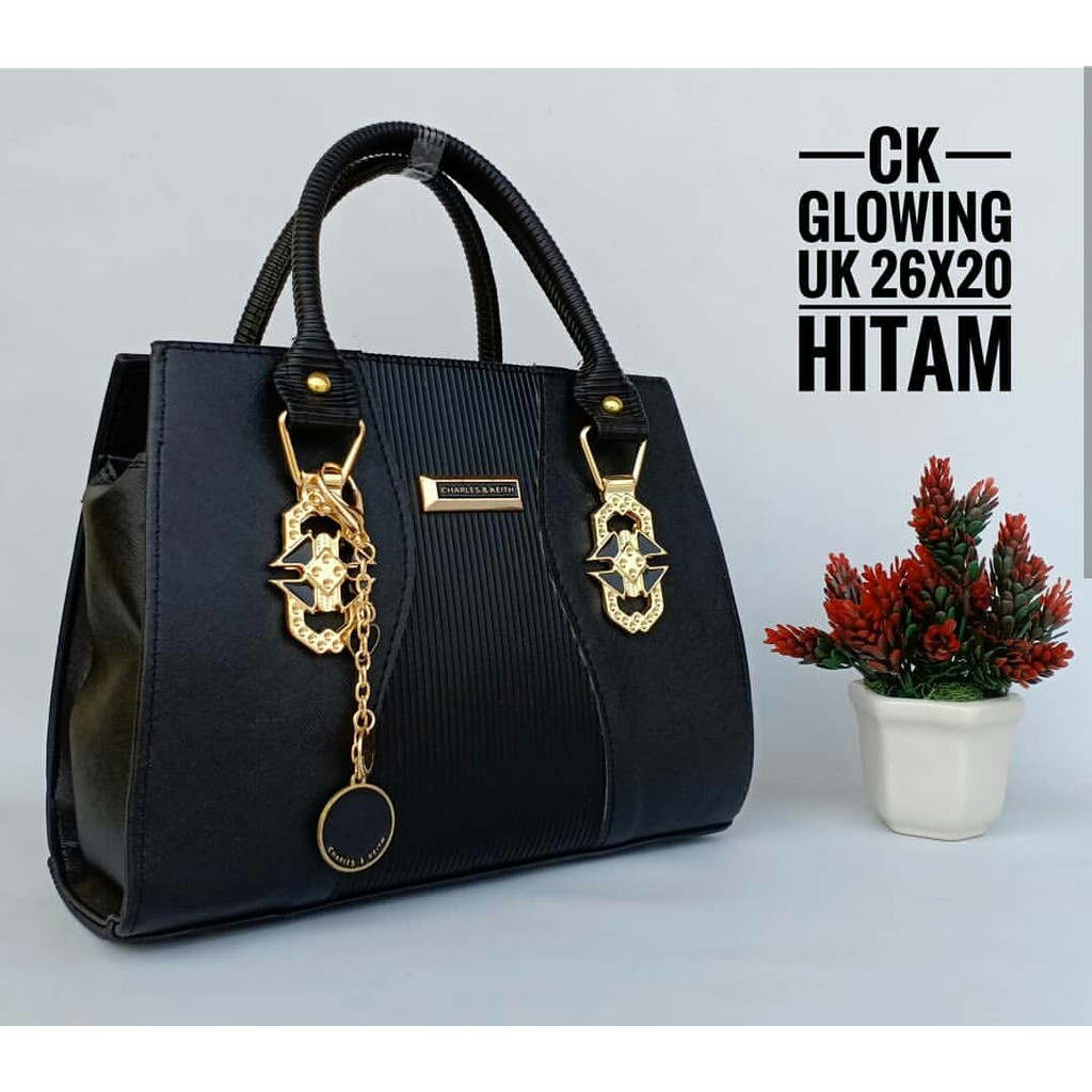 TAS PESTA WANITA CK COMBI HITAM