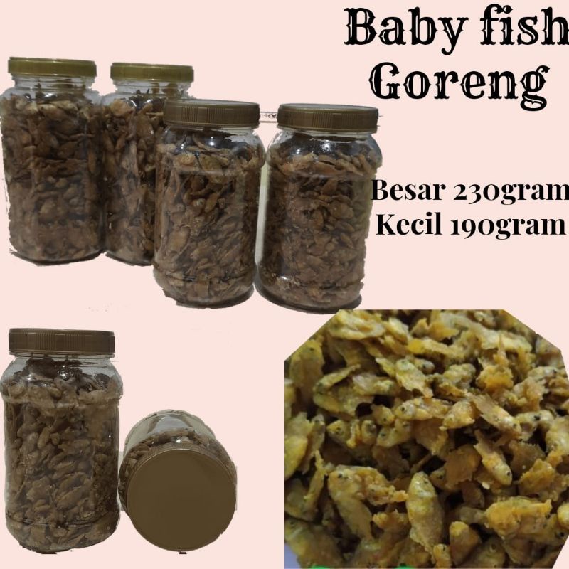 

baby fish& bawang goreng