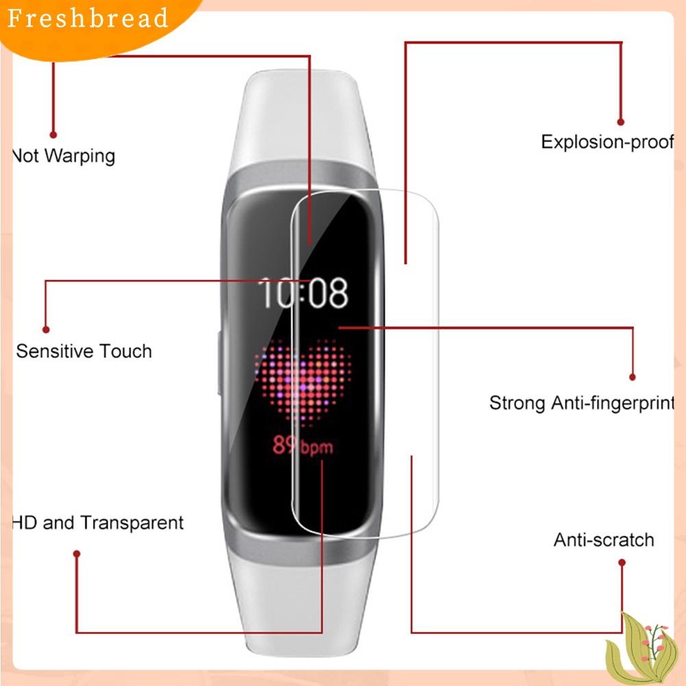 Terlaris 3Pcs Anti-Scratch Smart Bracelet Screen Protector Film for Samsung Galaxy Fit E