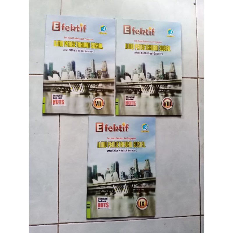 Modul Efektif Ips Smp Ips Kelas 7 8 9 Semester 2 Shopee Indonesia