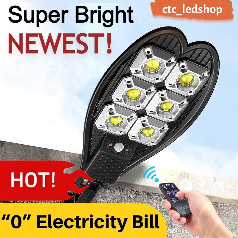 LAMPU SOLAR LED LAMPU JALAN TENAGA SURYA MATAHARI SENSOR / SOLAR CELL LAMP / PJU SOLAR CELL PANEL SU