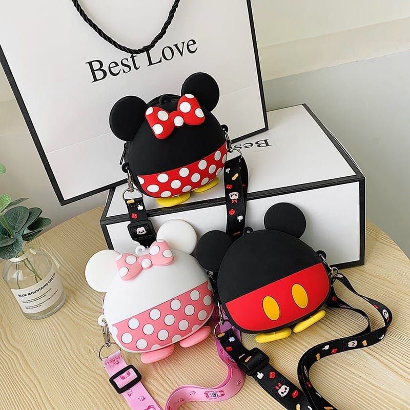 TAS SELEMPANG ANAK IMPORT/TAS JELLY RUBBER FASHION PREMIUM/TAS MINI