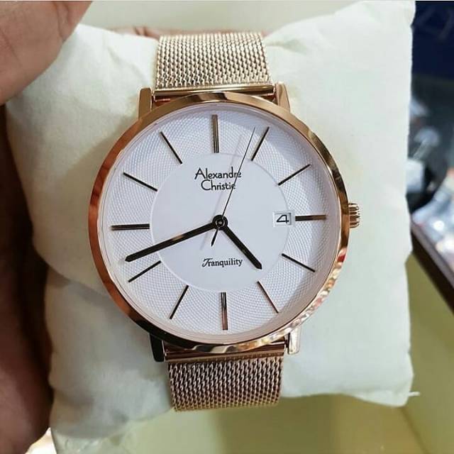JAM TANGAN ALEXANDRE CHRISTIE WANITA AC 8628 ORIGINAL