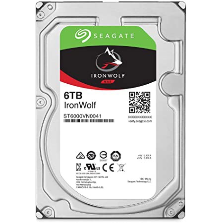 SEAGATE IronWolf 6TB ST6000VN001 3.5&quot; 5400RPM 256MB Cache SATA NAS HDD