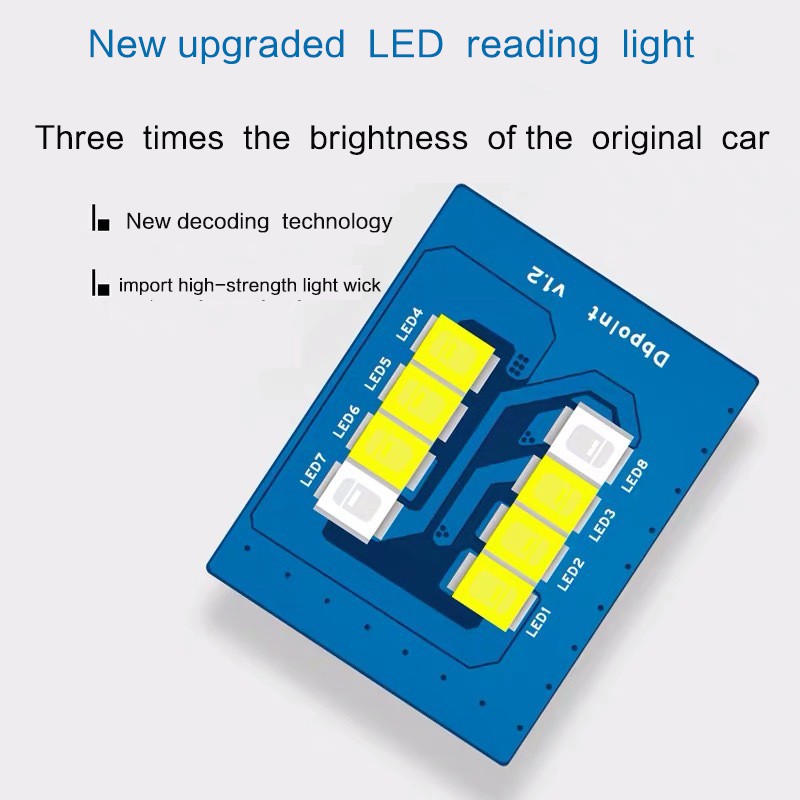 Mobil lampu baca super terang memimpin lebar lampu T10 dimodifikasi cahaya interior titik ganda