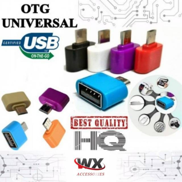 Mini OTG Top Micro Usb On The Go Transfer Data Dari Flash Disk Ke Hanphone