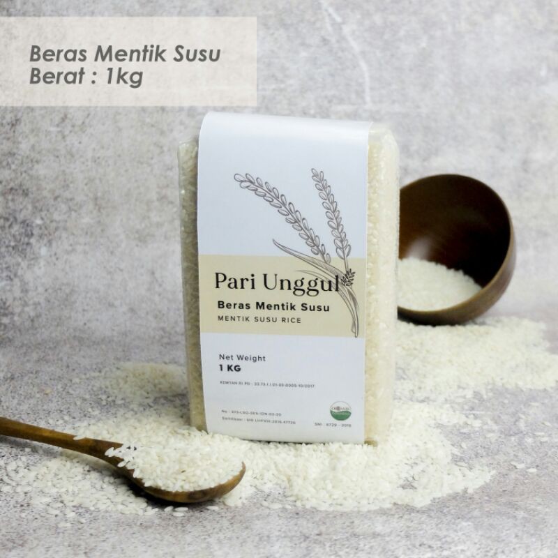 

Beras Organik Mentik Susu 1 Kg