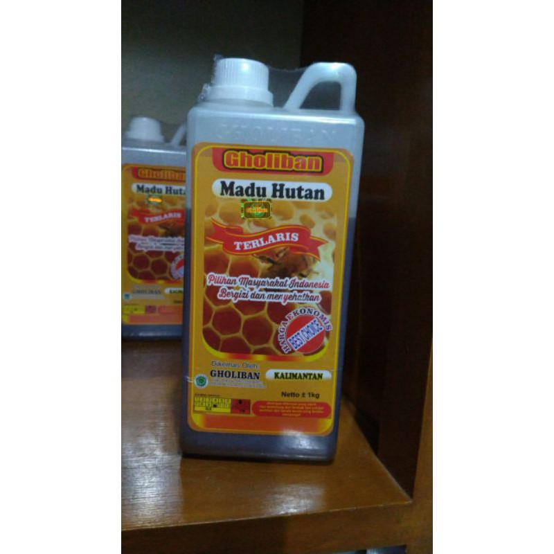 

GHOLIBAN MADU HUTAN KALIMANTAN PLUS BEE POLEN DAN ROYAL JELY ISI 1 KG