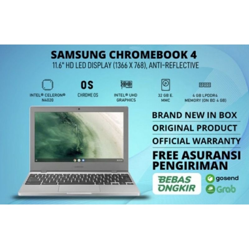 samsung chromebook 4 garansi resmi