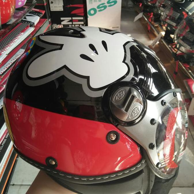 Diskon HELM KYT ELSICO MICKEY HAND PROMO