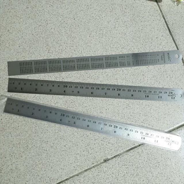 PENGGARIS BESI ( SUPER MURAH ) 30 CM / 30CM GROSIR TERMURAH