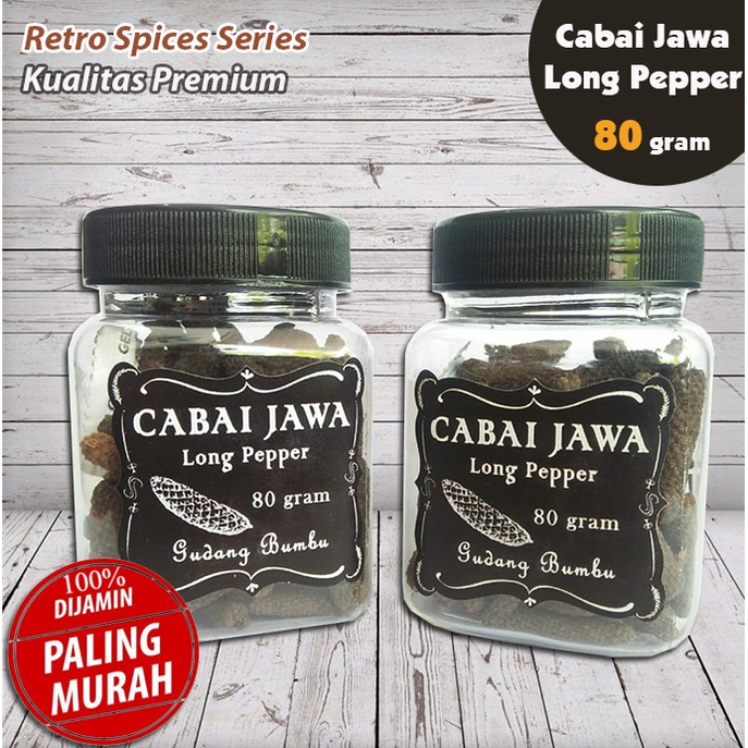 

Cabai Jawa | Termurah | 80 Gram | Kualitas Premium
