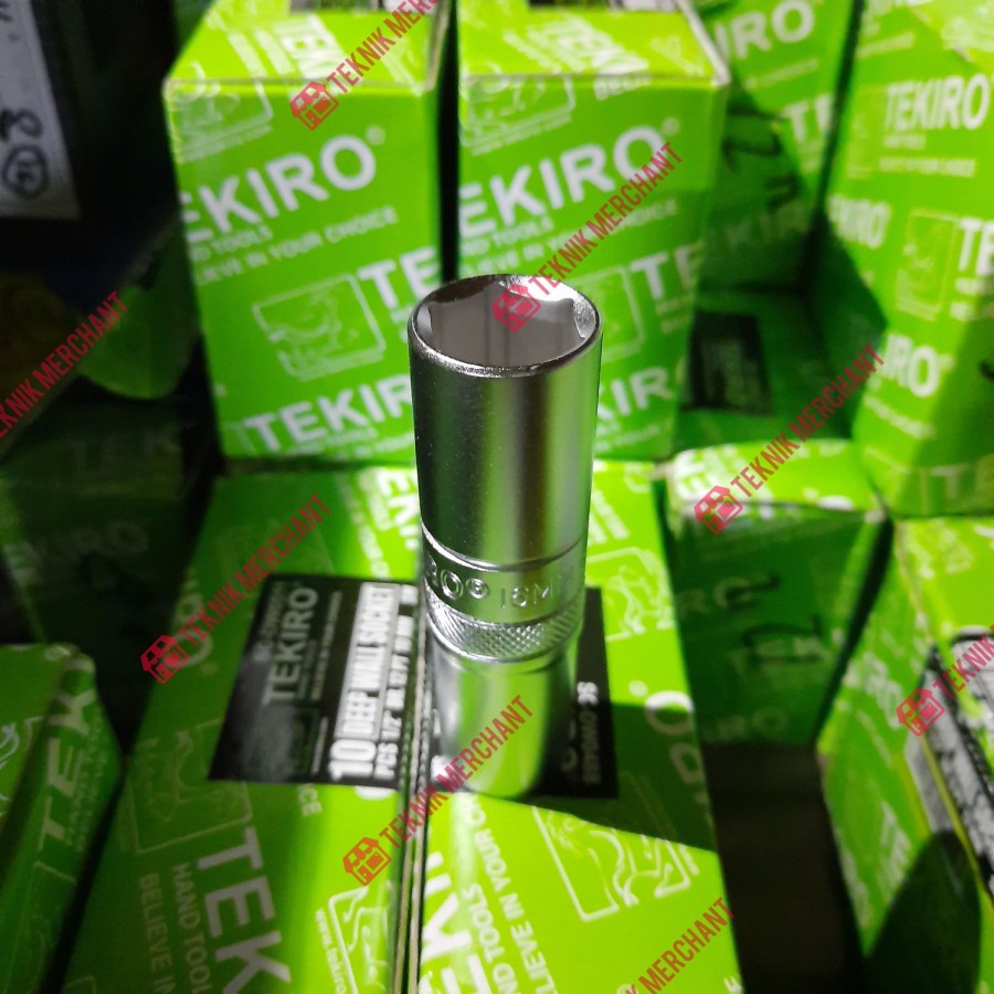 Mata Sock Sok Tekiro 16mm 1/2" 6PT Panjang 16 mm deepwall deep