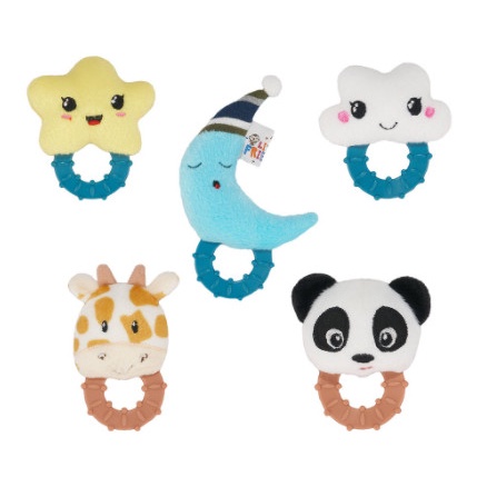 Little Friends Rattle Teether LFR301 / Rattle teether donut LFR1031