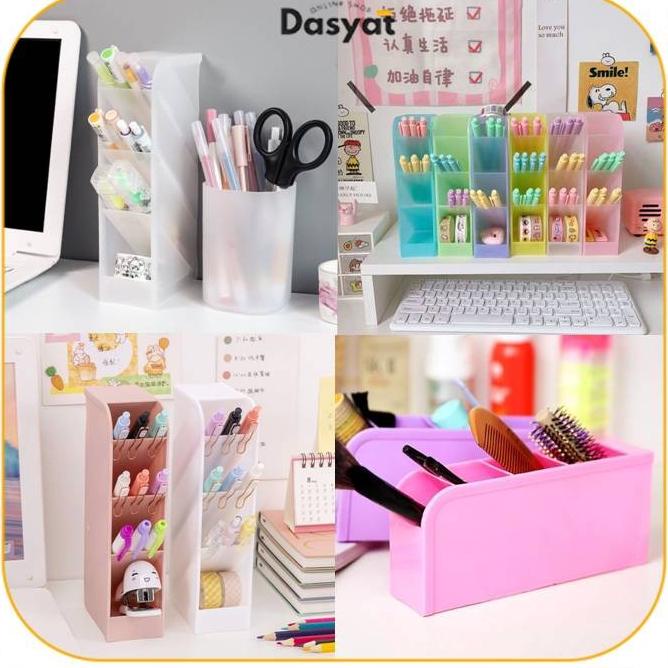 

DOS Rak Penyimpanan Alat Tulis 4 Tingkat Kotak Pensil 4 Layer Multifun