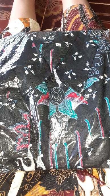 ( Couple Keluarga ) Batik Couple Keluarga Sania Ruffle Ori Ndoro Jowi Dnt Sogan Sekar Ulir