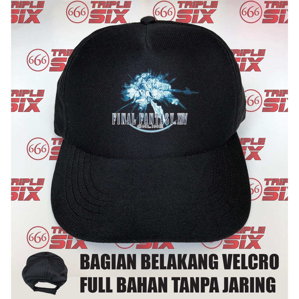 Topi baseball Velcro Gaming Final Fantasy XIV Online