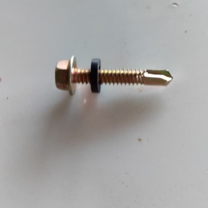 Roofing Paku Sekrup Baut Roofing 3.5 cm Atap Spandek Baja Ringan