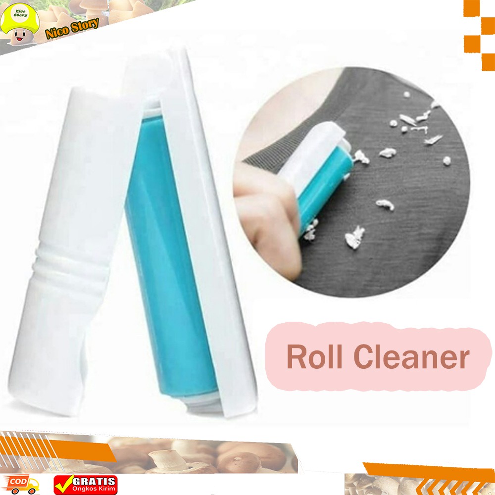 (NCS) Roll Cleaner Pembersih Penghisap Debu Bulu Mini Pakaian Portable