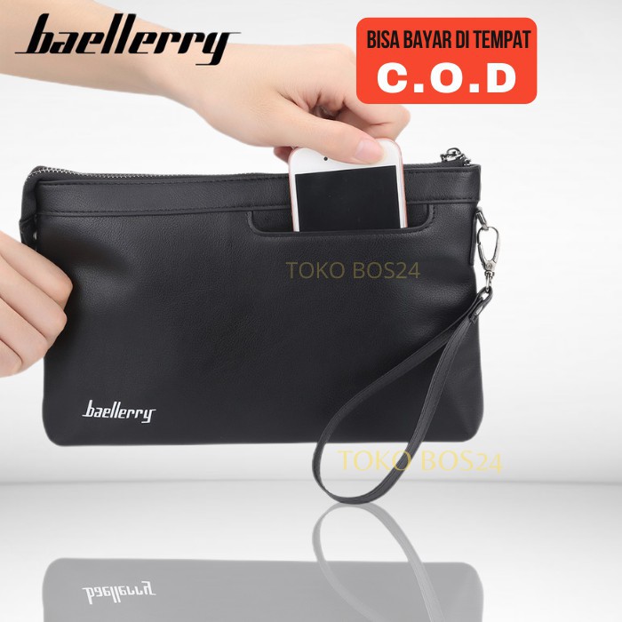 VB7UI1 Tas Casual Pria Dewasa Clutch Tas Tangan Cowok Distro Import Genggam Tas Keren Laki Gaya