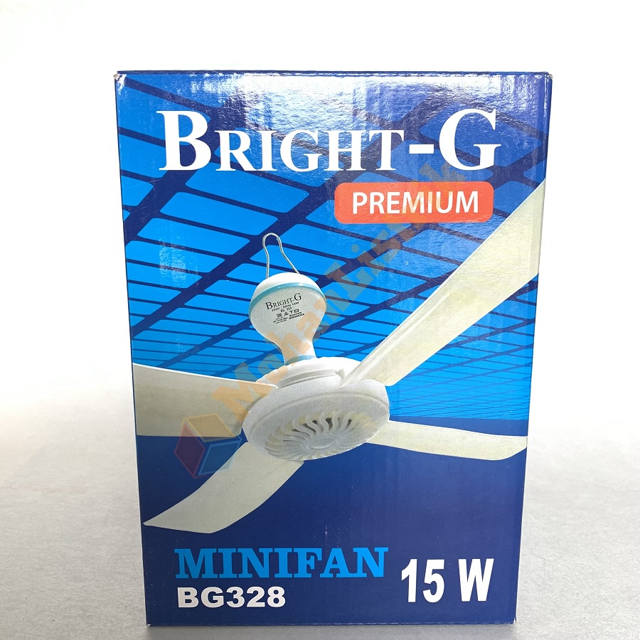 KIPAS ANGIN GANTUNG CEILING FAN MINI FAN BRIGHT-G BG-328 15 WATT