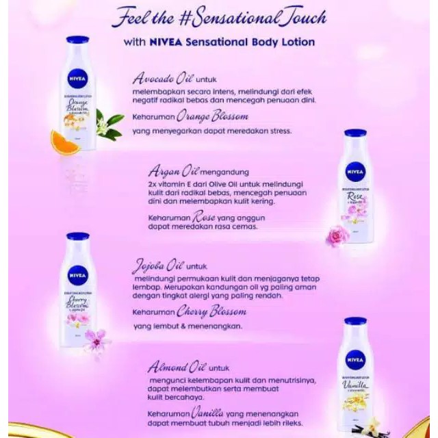 NIVEA Sensational Body Lotion 200ml