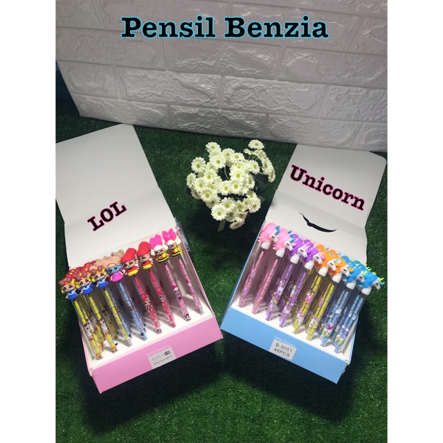 

pensil benzia Unicorn , LOL