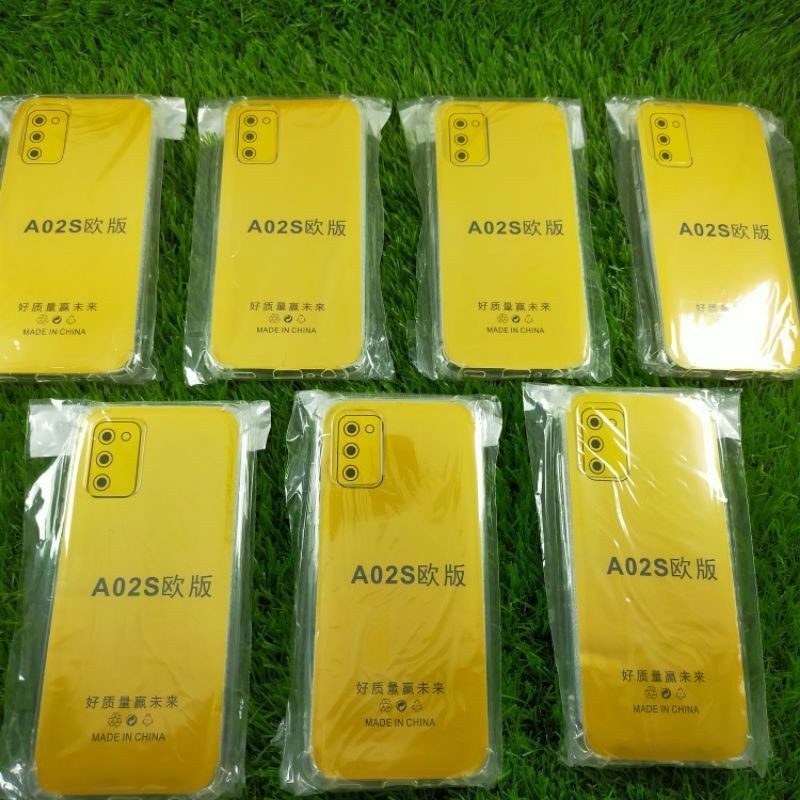 Anticrack Samsung A03 A03 Core A02s A03s A02 A12 Silikon Softcase Bening Lembut Lentur