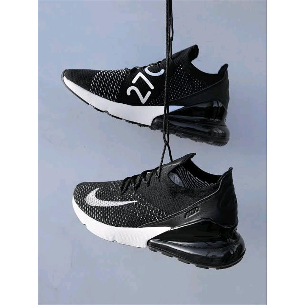 Sepatu Nike Air Max 270 Flyknit Black 