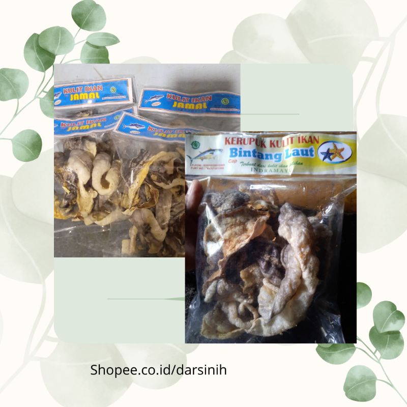 

KRUPUK KULIT IKAN MEREK JAMAL/ BINTANG LAUT 10 PACK