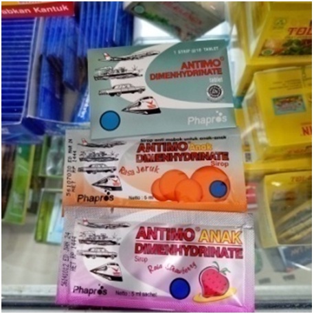 ANTIMO TABLET, ANTIMO ANAK RASA STRAWBERRY & JERUK