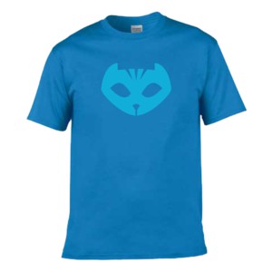 Kaos Anak PJ Masks Catboy 100% Cotton Gildan 76000B Premium Mask