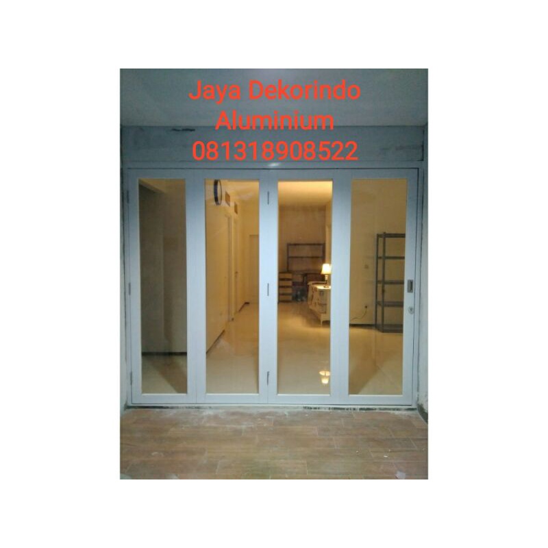 pintu lipat aluminium