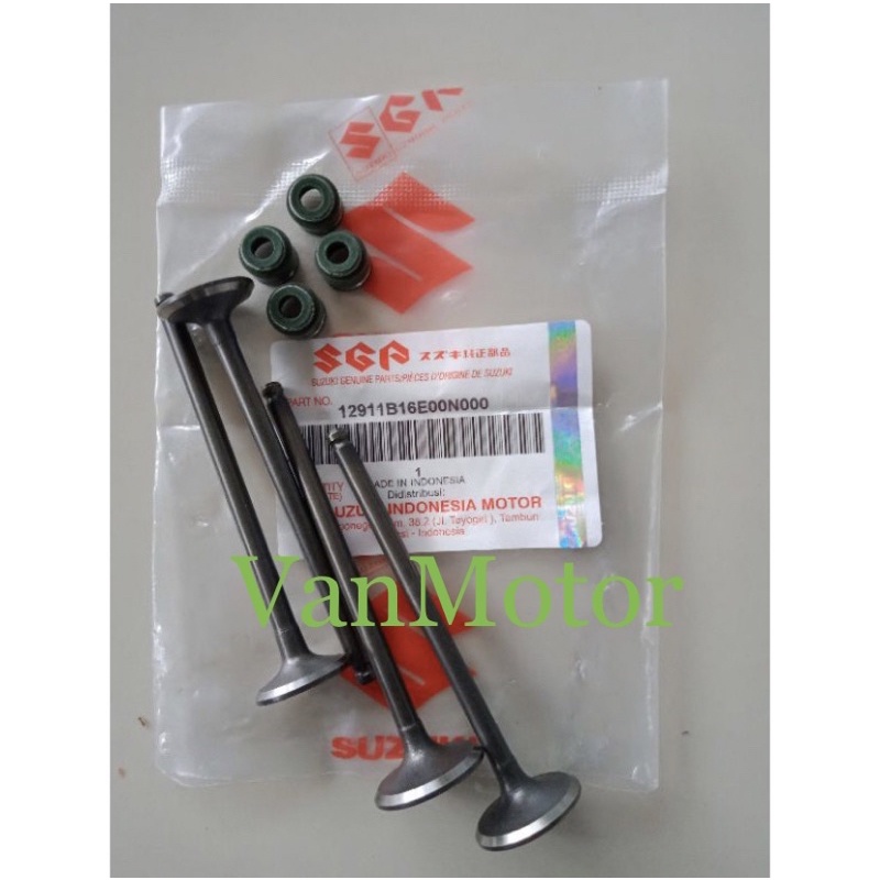 PAYUNG KLEP SEAL SIL KLEP SET SATRIA FU CARBU FU150 KARBU SUZUKI 1set 4pc PAYUNG KLEP 4pc SEAL KLEP