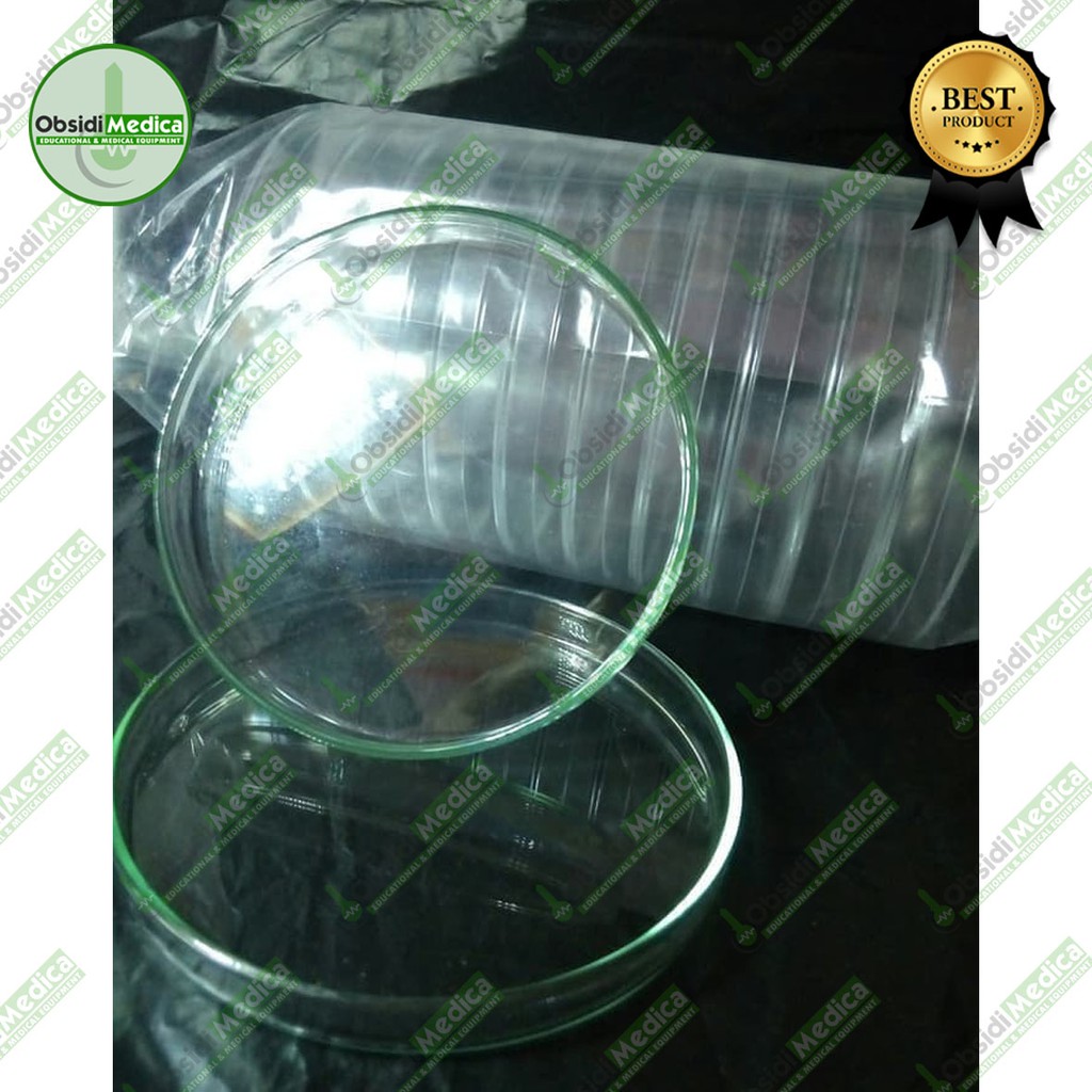 Cawan Petri Plastik 100ml Petri Dish 9cm