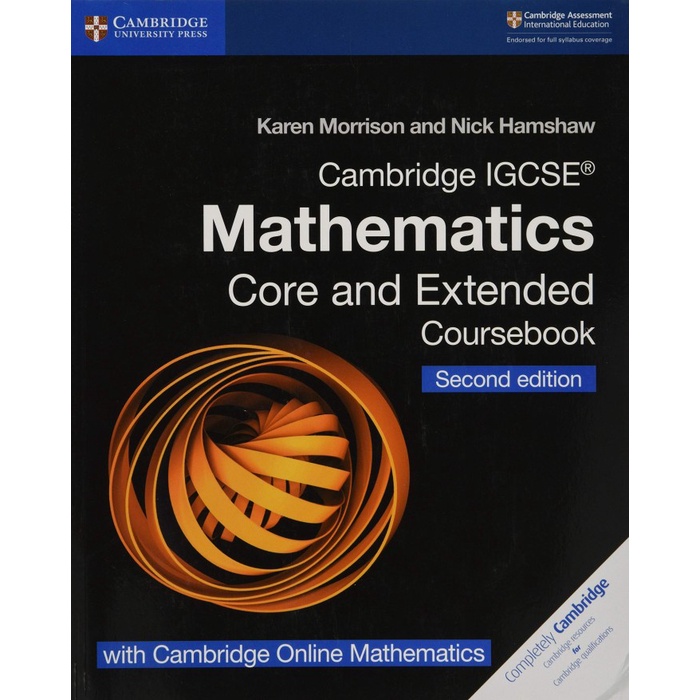 

Camb IGCSE Maths Core&Extnd Coursebk w/ COM (2nd Ed)