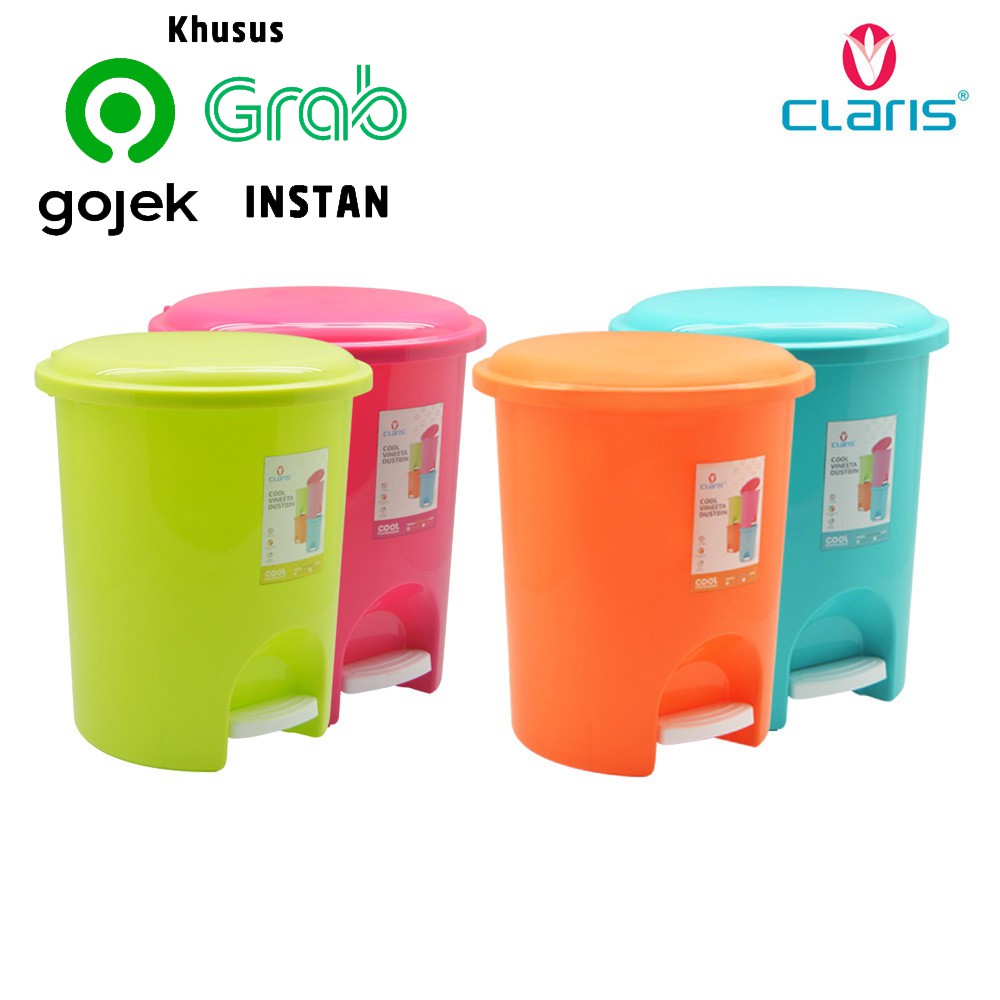 Tempat Sampah Injak Claris Vineeta Dusbin 1167 - 20 Liter