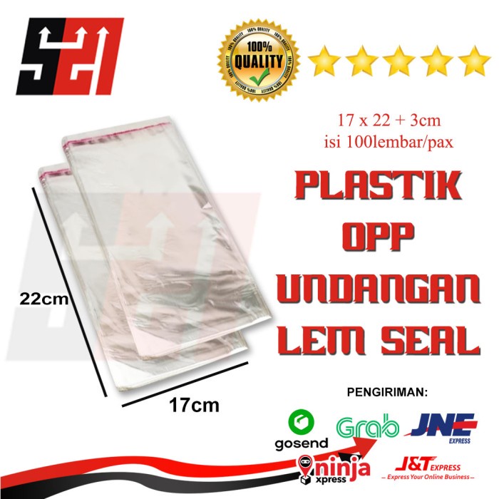 

Plastik Opp 17x22 03 Isi 100 lembar