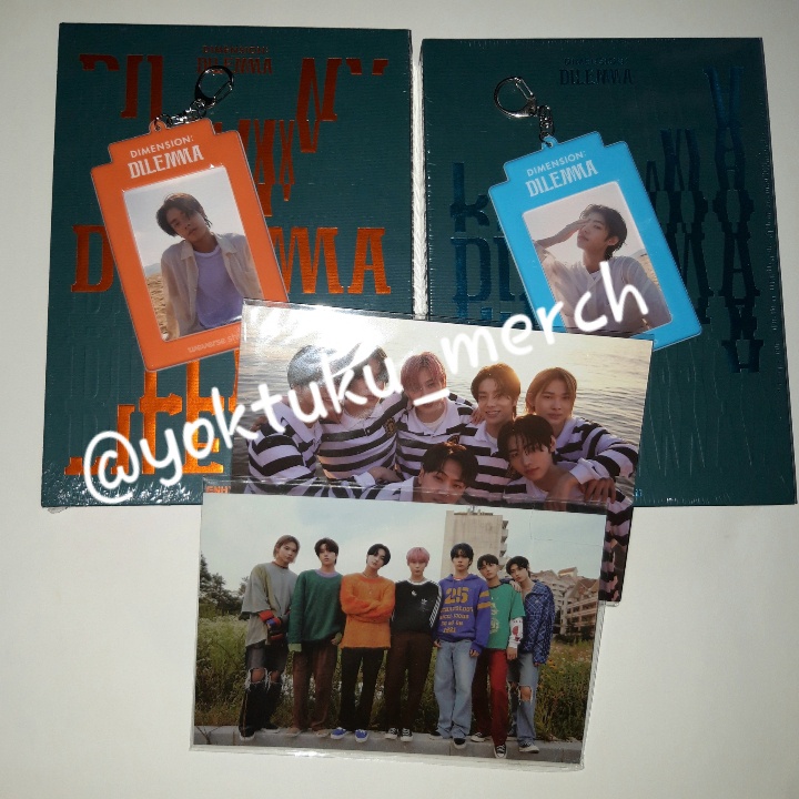 Ready album + pob bus card holder ENHYPEN DILEMMA (pc sunghoon jake Odysseus Scylla Charybdis mini p