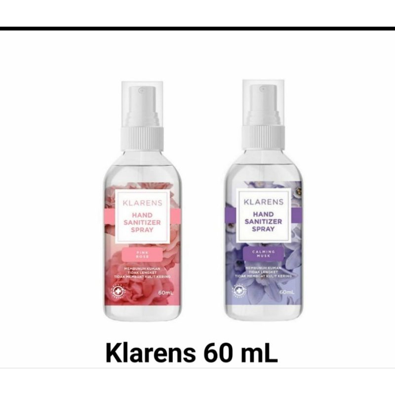 KLARENS HAND SANITIZER SPRAY 60 mL