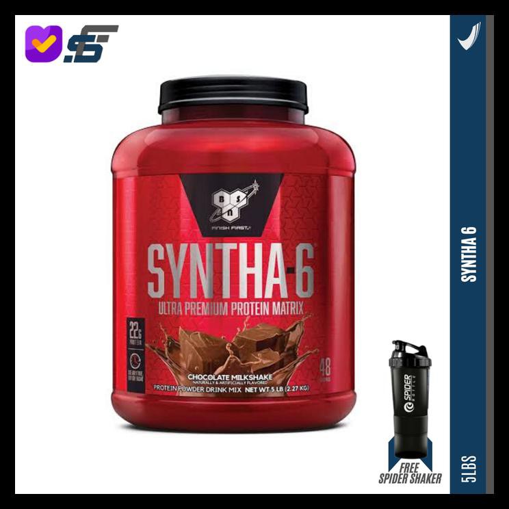 Bsn Syntha 6 Syntha6 5 Lbs Whey Protein Casein Shopee Indonesia