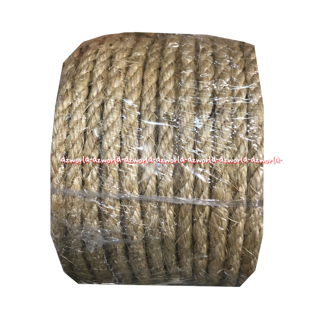 Krisbow Multipurpose Rope Sisal Twist Rope 30m Tali Tambang